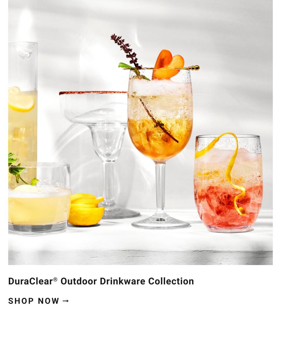 Duraclear Outdoor Drinkware Collection